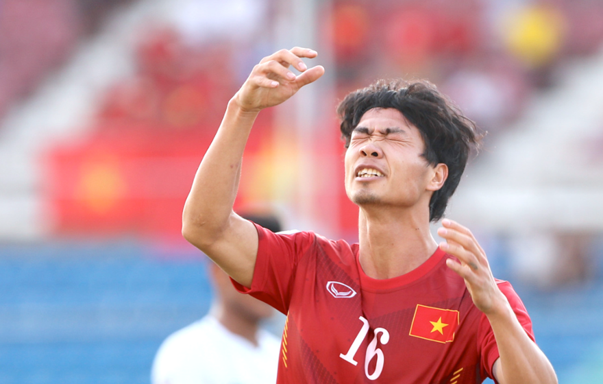 Công Phượng đã chơi thất vọng trước Malaysia.