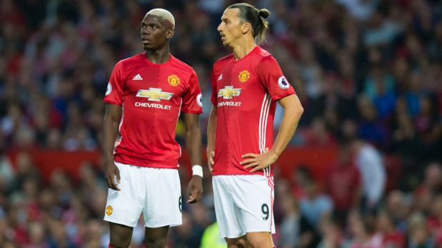 Paul Pogba và Zlatan Ibrahimovic là tai mắt của Mourinho tại M.U.