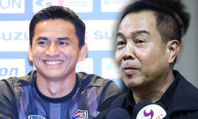 Chủ tịch Somyot Poompanmoung khẳng định thông tin FAT chia tay HLV Kiatisak là vô căn cứ.