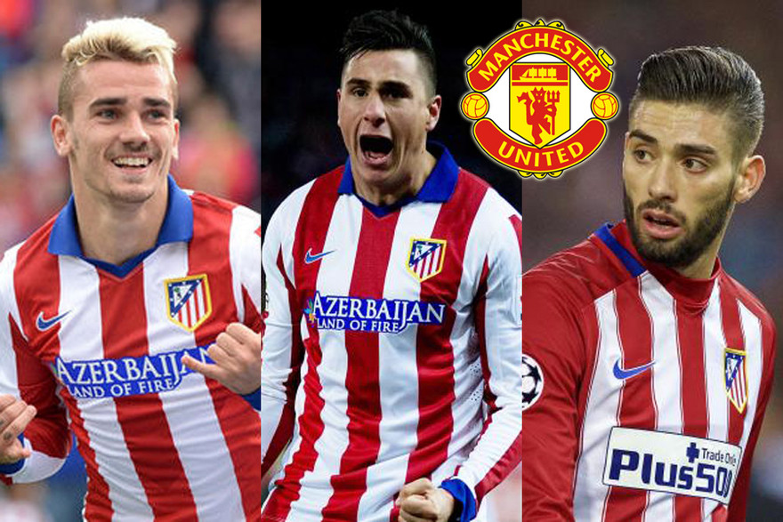 M.U nhắm bộ 3 của Atletico Madrid.