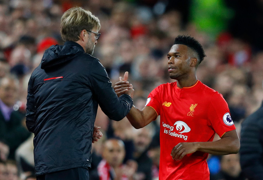 Sturridge quyết định rời Liverpool vào tháng 1/2017.