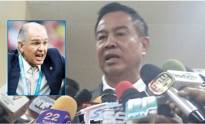 Chủ tịch LĐBĐ Thái Lan phủ nhận liên hệ với HLV Alejandro Sabella.