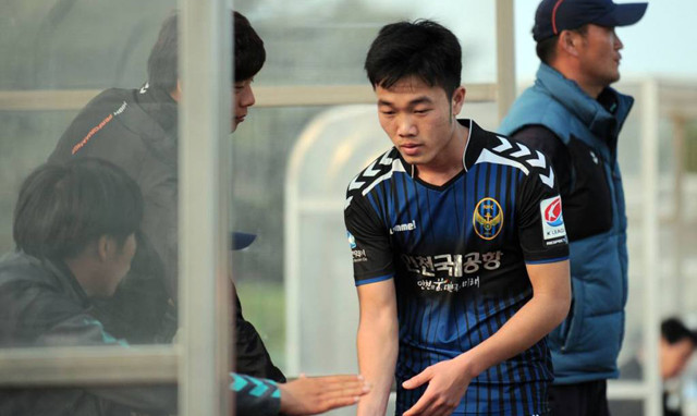 Xuân Trường được nhiều đội bóng Hàn Quốc quan tâm.
