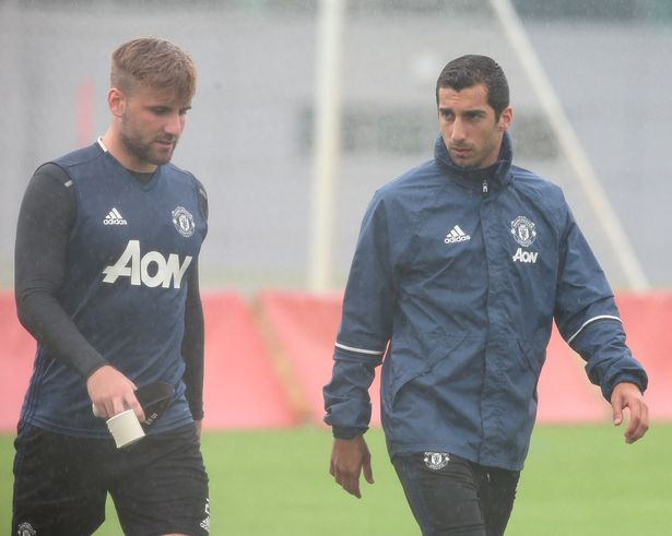 Henrikh Mkhitaryan và Luke Shaw đều đã bình phục chấn thương.