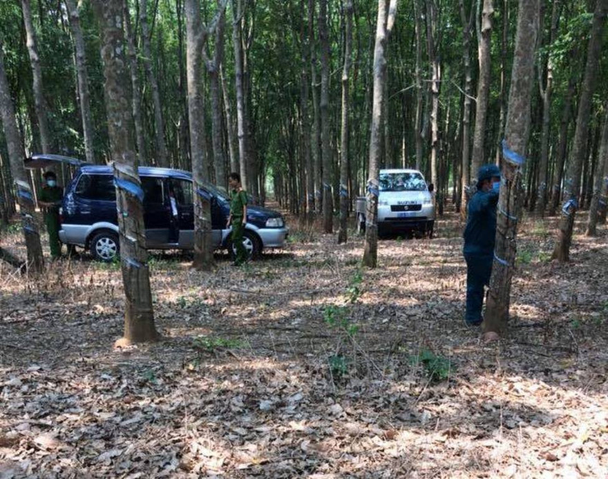 Cơ quan chức năng đang phong toả hiện trường điều tra nguyên nhân