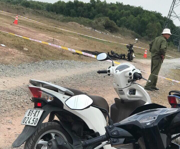 Hiện trường được phong toả để cơ quan chức năng điều tra