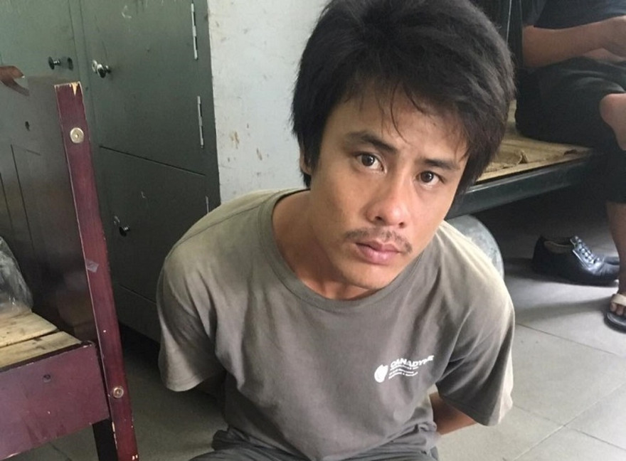 Vinh bị cơ quan chức năng bắt giữ