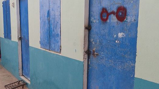 Căn phòng trọ nơi phát hiện anh Thành nằm trên vũng máu