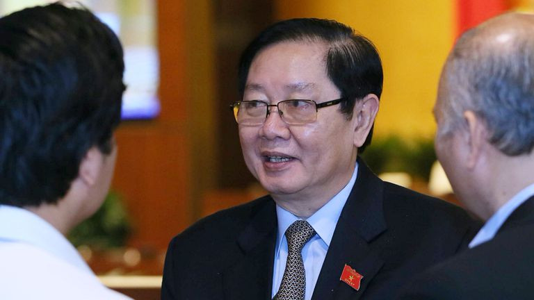 Bộ trưởng Bộ Nội vụ Lê Vĩnh Tân