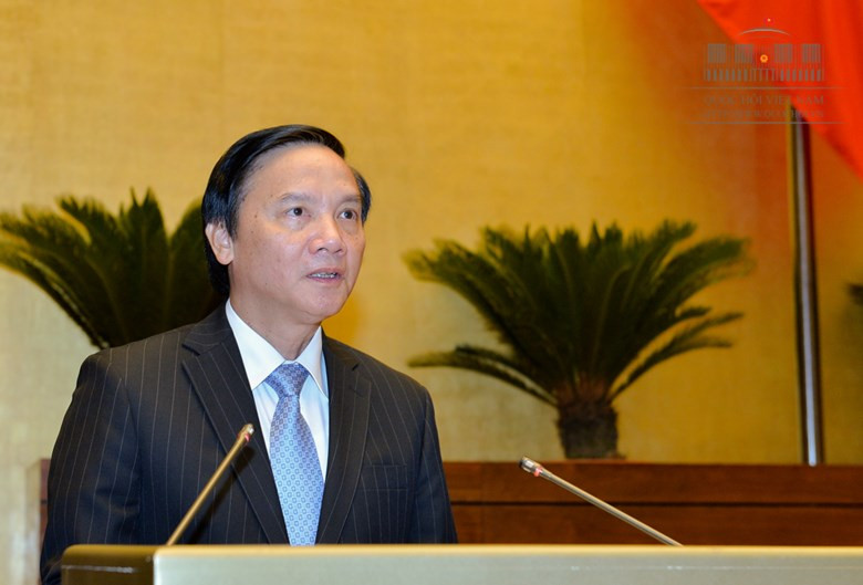 Chủ nhiệm Uỷ ban Pháp luật Nguyễn Khắc Định