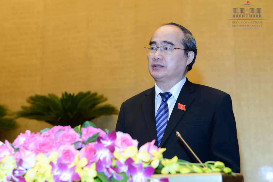 Chủ tịch Ủy ban Trung ương Mặt trận Tổ quốc Việt Nam Nguyễn Thiện Nhân