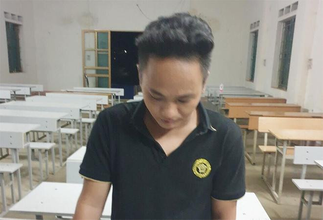 Nguyễn Văn Thắng bị phát hiện và bắt giữ tại khu cách ly ở Cao Bằng -Ảnh: CB