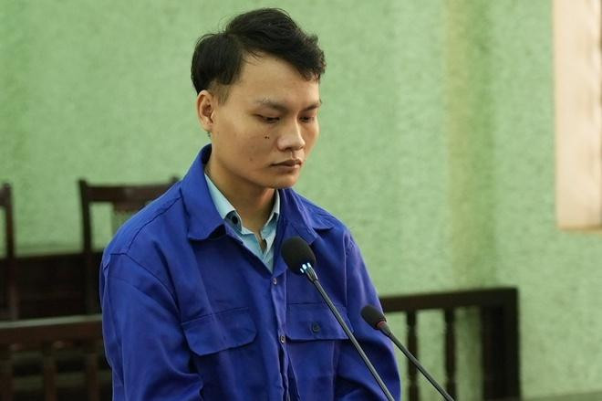 Bị cáo Thái ra tòa lĩnh án -Ảnh: CB