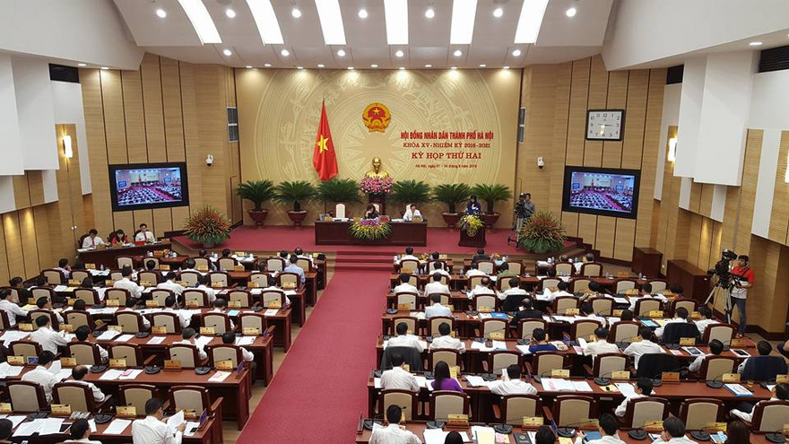 Kỳ họp hai, HĐND thành phố Hà Nội khai mạc sáng 1/8