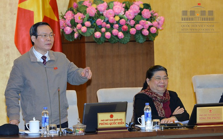 Phó Chủ tịch Quốc hội Phùng Quốc Hiển