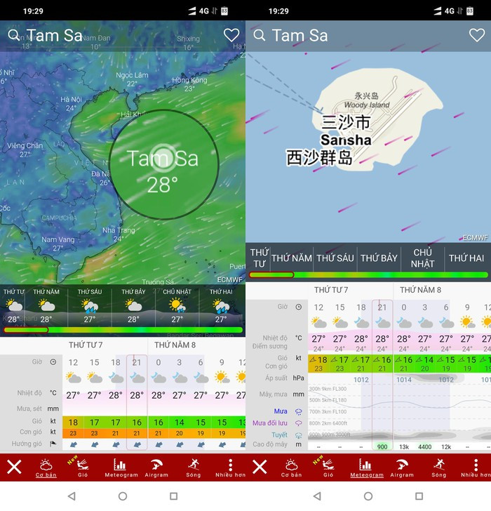 Ghi chú sai tên quần đảo Hoàng Sa của Việt Nam trên ứng dụng Windy đang được cơ quan chức năng VN giải quyết.