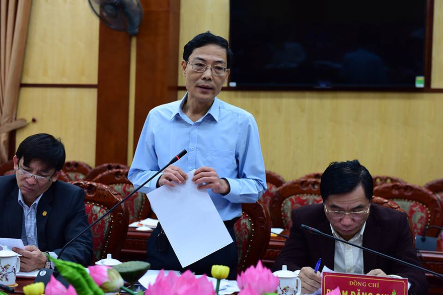 Ông Đầu Thanh Tùng - Giám đốc Sở Nội vụ tỉnh Thanh Hoá