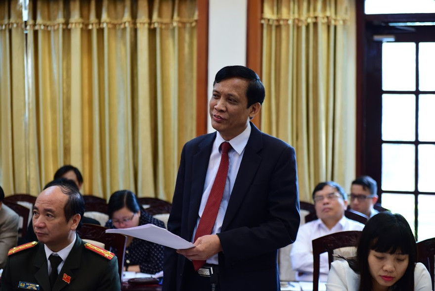 Ông Phạm Văn Tỏ, Giám đốc Sở Nội vụ Hải Dương là một trong hai cán bộ nhận kỷ luật. Ảnh LD