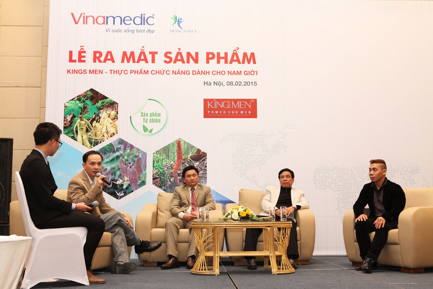 Lễ ra mắt sản phẩm Kings men tại Hà Nội