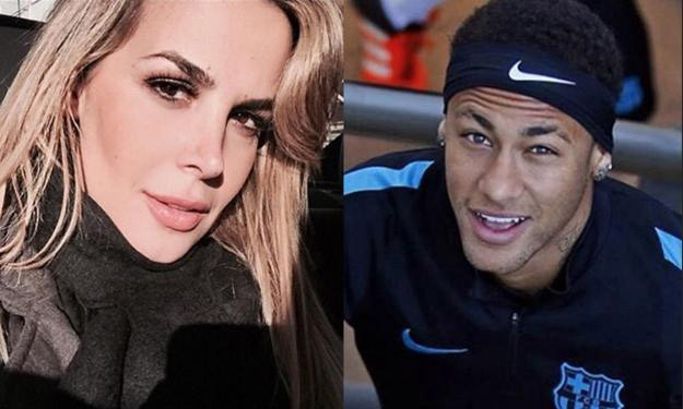 Neymar qua lại với Robertha Portella trong khoảng 1 tháng nay.