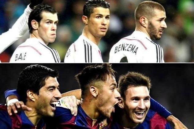 BBC và MSN không còn là "tam tấu" hay nhất châu Âu.