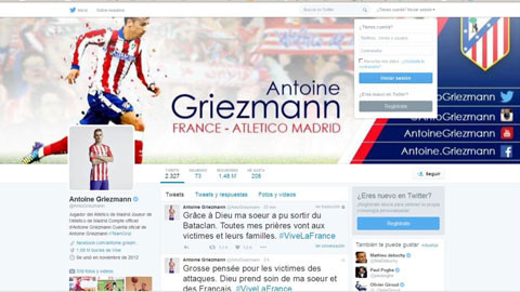 Antoine Griezmann chia sẻ thông tin về em gái.