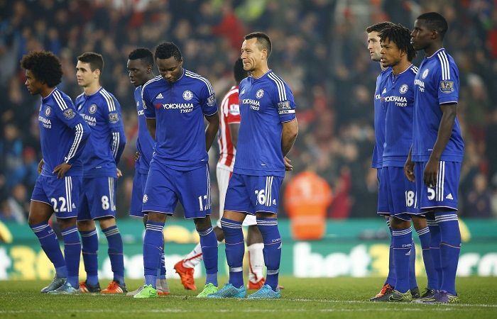 Chelsea gây thất vọng não nề.