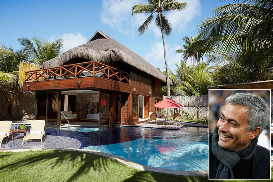 Jose Mourinho và gia đình đến Brazil nghỉ dưỡng.