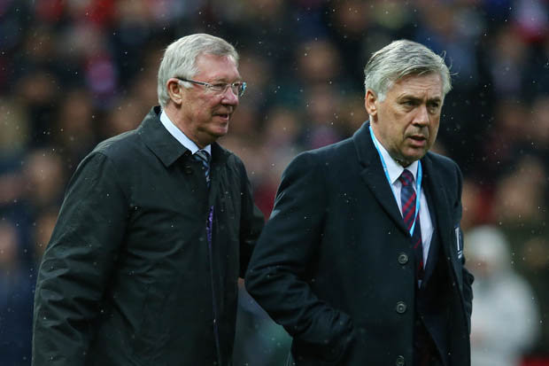 Sir Alex muốn Ancelotti dẫn dắt M.U?