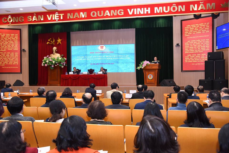 Ngày 18/1, Kiểm toán nhà nước (KTNN) tổ chức hội thảo khoa học “Cơ chế tự chủ đối với các bệnh viện công lập, vấn đề đặt ra và vai trò của KTNN”