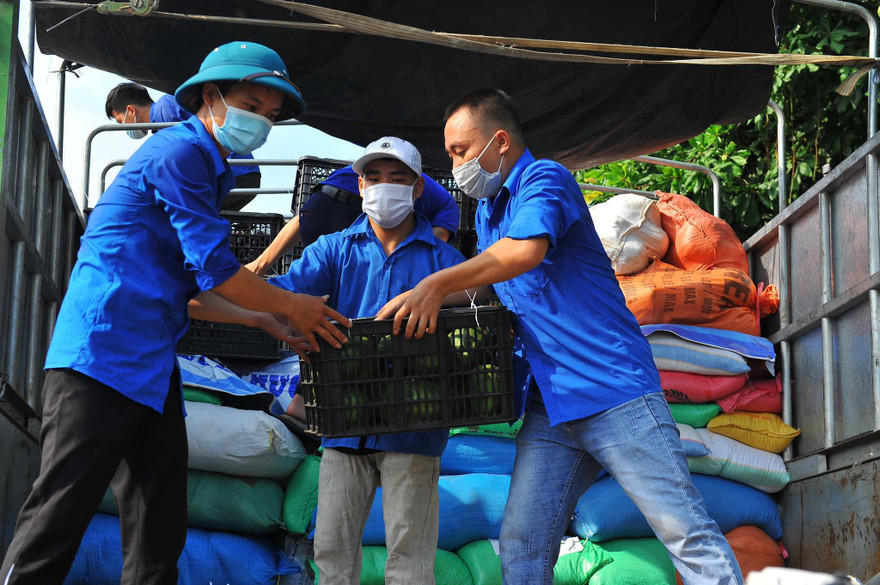 Những món nông sản ngon của Hà Giang gửi tặng Thủ đô Hà Nội trong thời điểm thực hiện giãn cách xã hội.