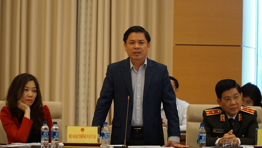 Bộ trưởng GTVT Nguyễn Văn Thể tại phiên giải trình