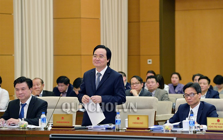 Bộ trưởng GD&ĐT Phùng Xuân Nhạ