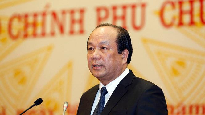 Bộ trưởng Chủ nhiệm VPCP Mai Tiến Dũng