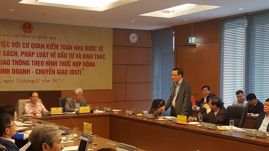 Đoàn giám sát làm việc với KTNN