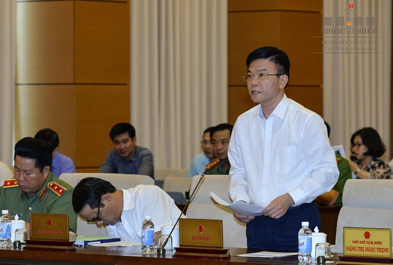 Bộ trưởng Bộ Tư pháp Lê Thành Long