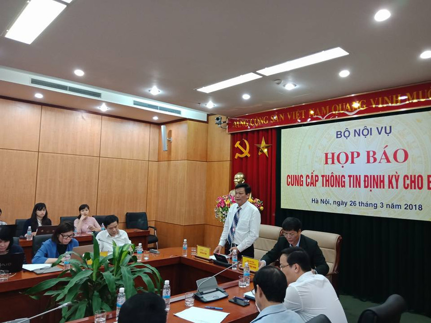 Thứ trưởng Bộ Nội vụ Nguyễn Duy Thăng