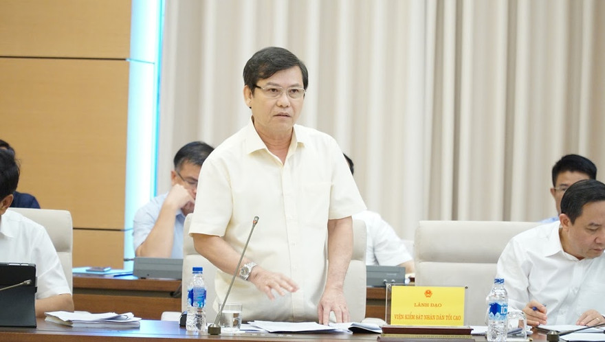 Viện trưởng VKSND Tối cao Lê Minh Trí 