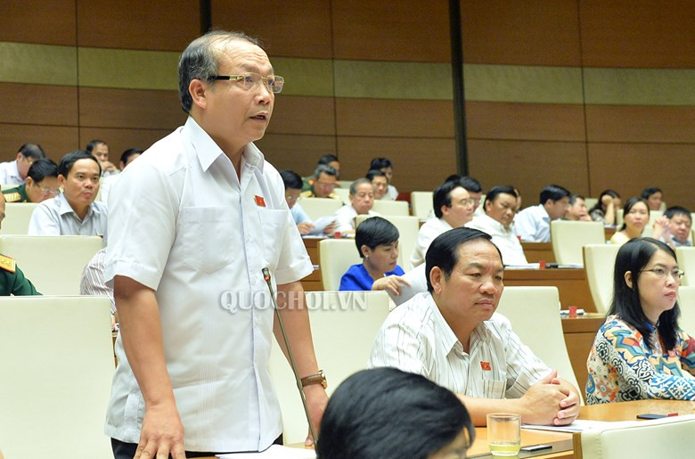 ĐBQH Đinh Duy Vượt. Ảnh QH