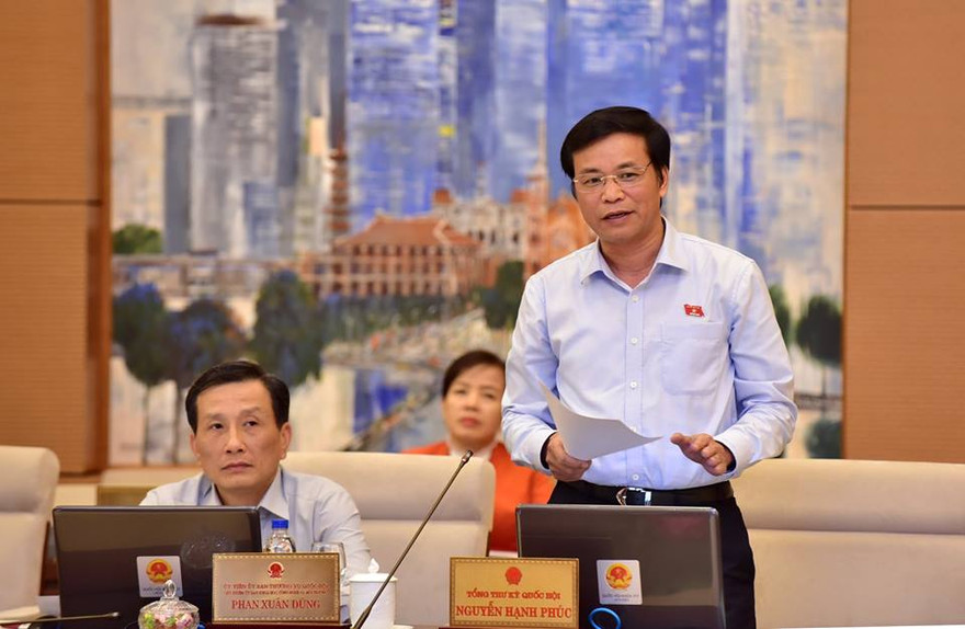 Tổng thư ký Quốc hội Nguyễn Hạnh Phúc