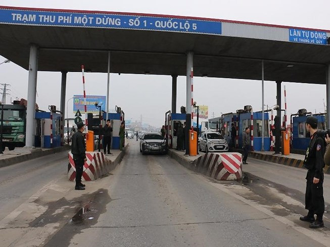 Trạm thu phí số 1 QL5.