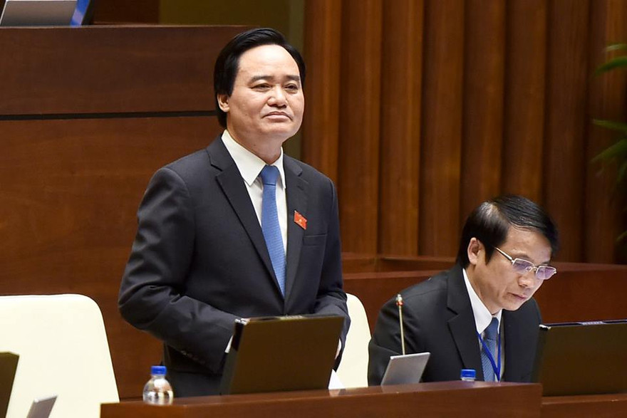 Bộ trưởng Phùng Xuân Nhạ. Ảnh Như Ý