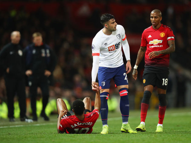 Marcus Rashford dính chấn thương khá nặng.