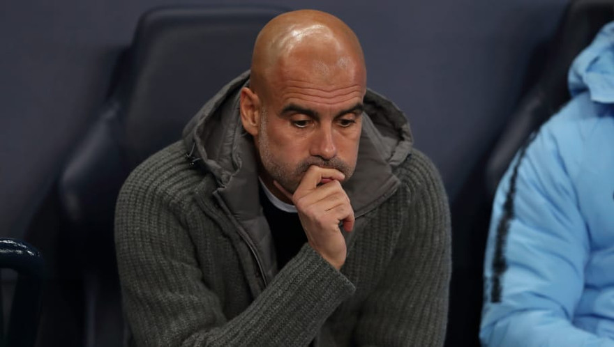 HLV Pep Guardiola của Man City.