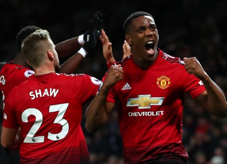 Anthony Martial đã có 25 bàn cho M.U tại Premier League.