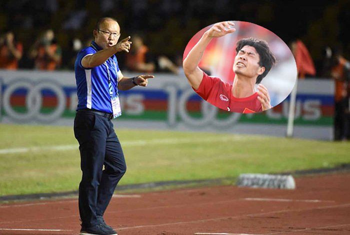 HLV Park Hang-seo không hài lòng khi các học trò phung phí nhiều cơ hội.