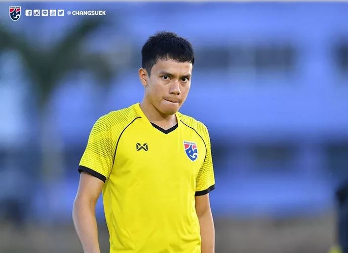 Hậu vệ Korrakot Wiriyaudomsiri.