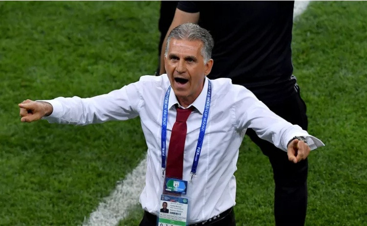 HLV Carlos Queiroz của đội tuyển Iran.