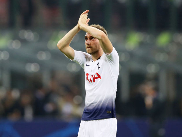 Christian Eriksen dính một chấn thương liên quan đến tủy sống.