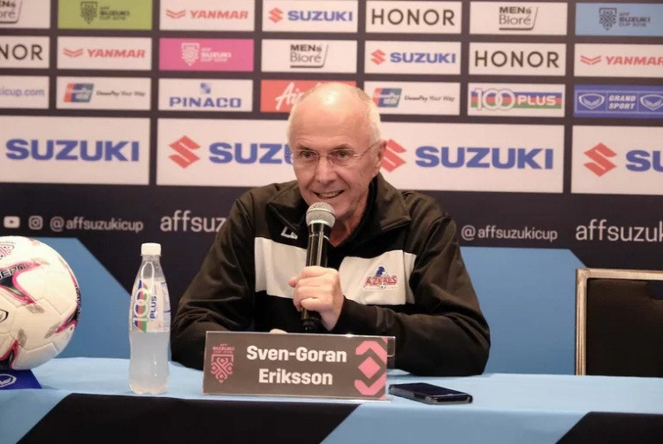 HLV Sven-Goran Eriksson của ĐT Philippines.